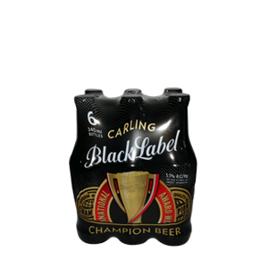 Carling Black Label 340 ml Dumpy x 24